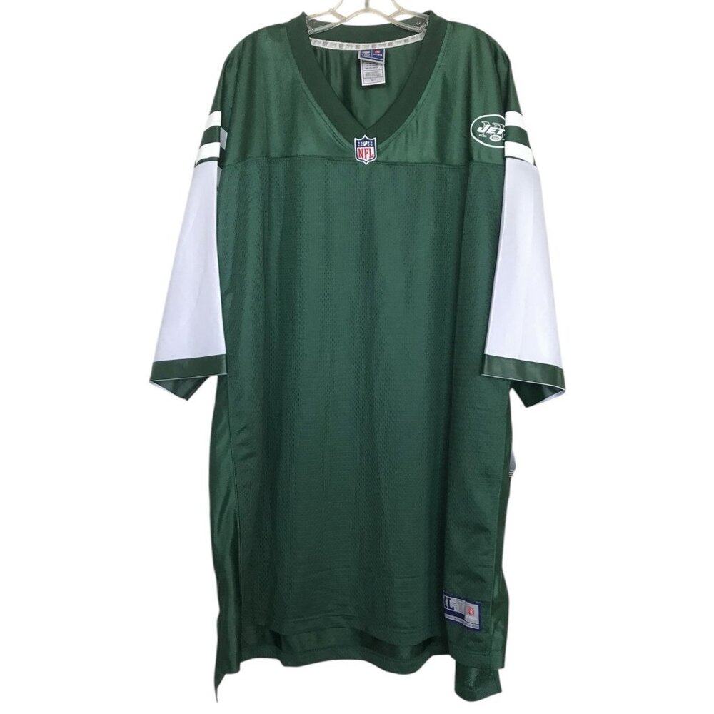 NFL Pro Line Jersey Men’s Size 3XLT NY Jets Green‎ White Blank